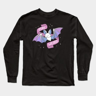 Pastel Goth Bat Long Sleeve T-Shirt